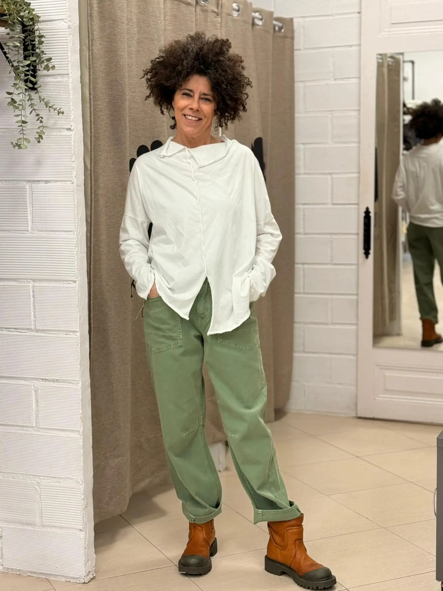 Pantalón Madie green