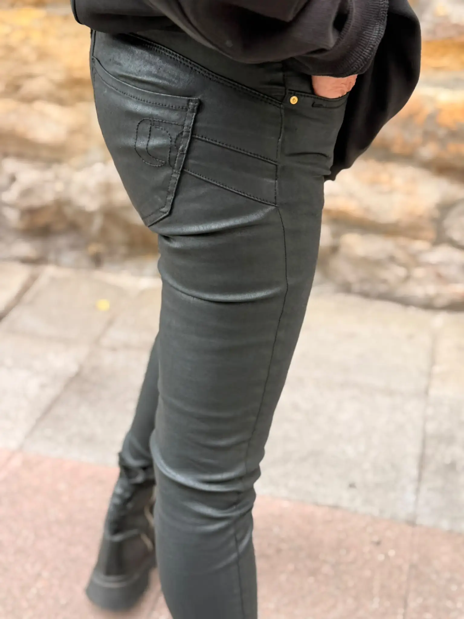 Pantalón encerado Reggi