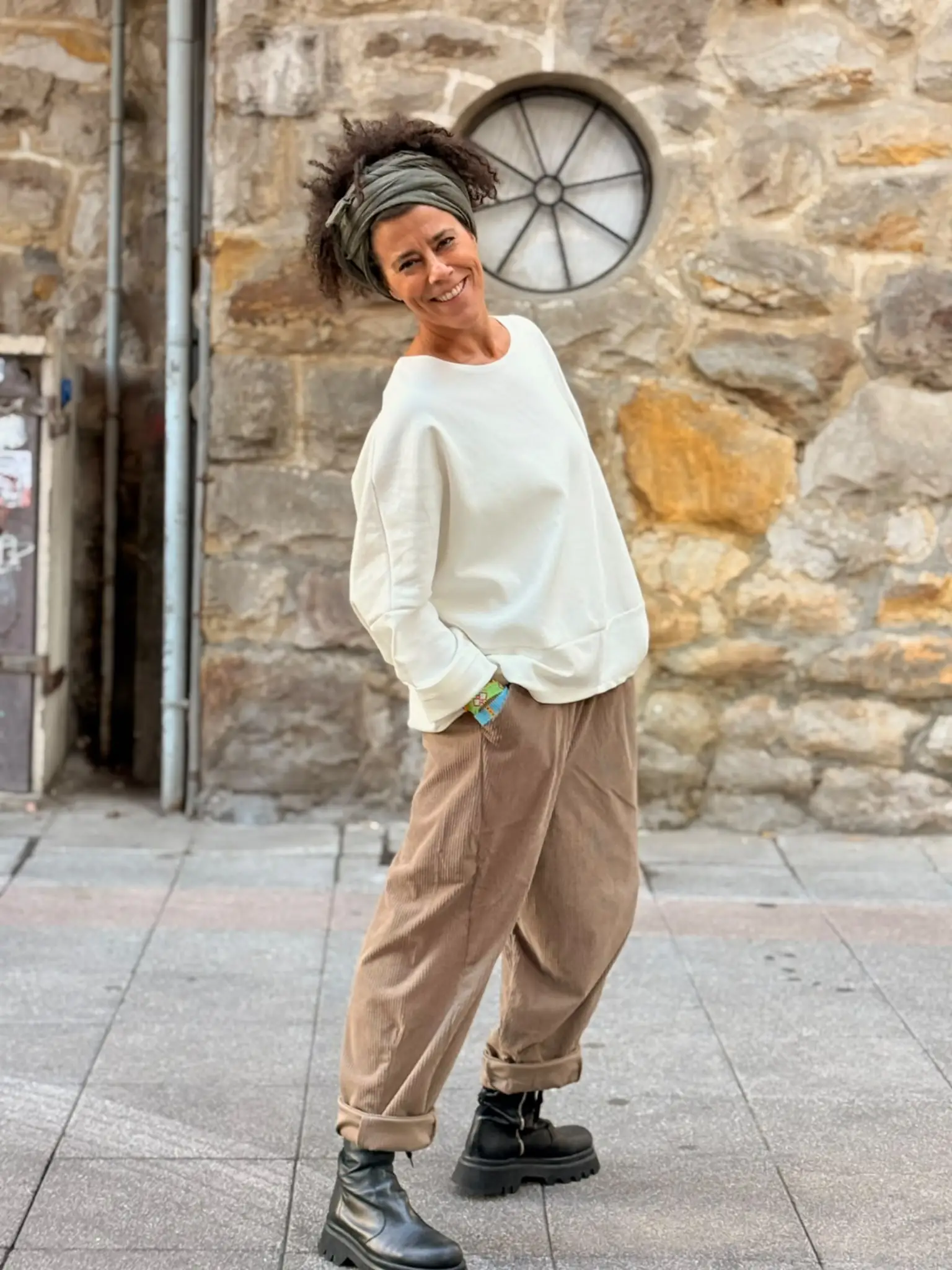 Pantalón pana Dilea