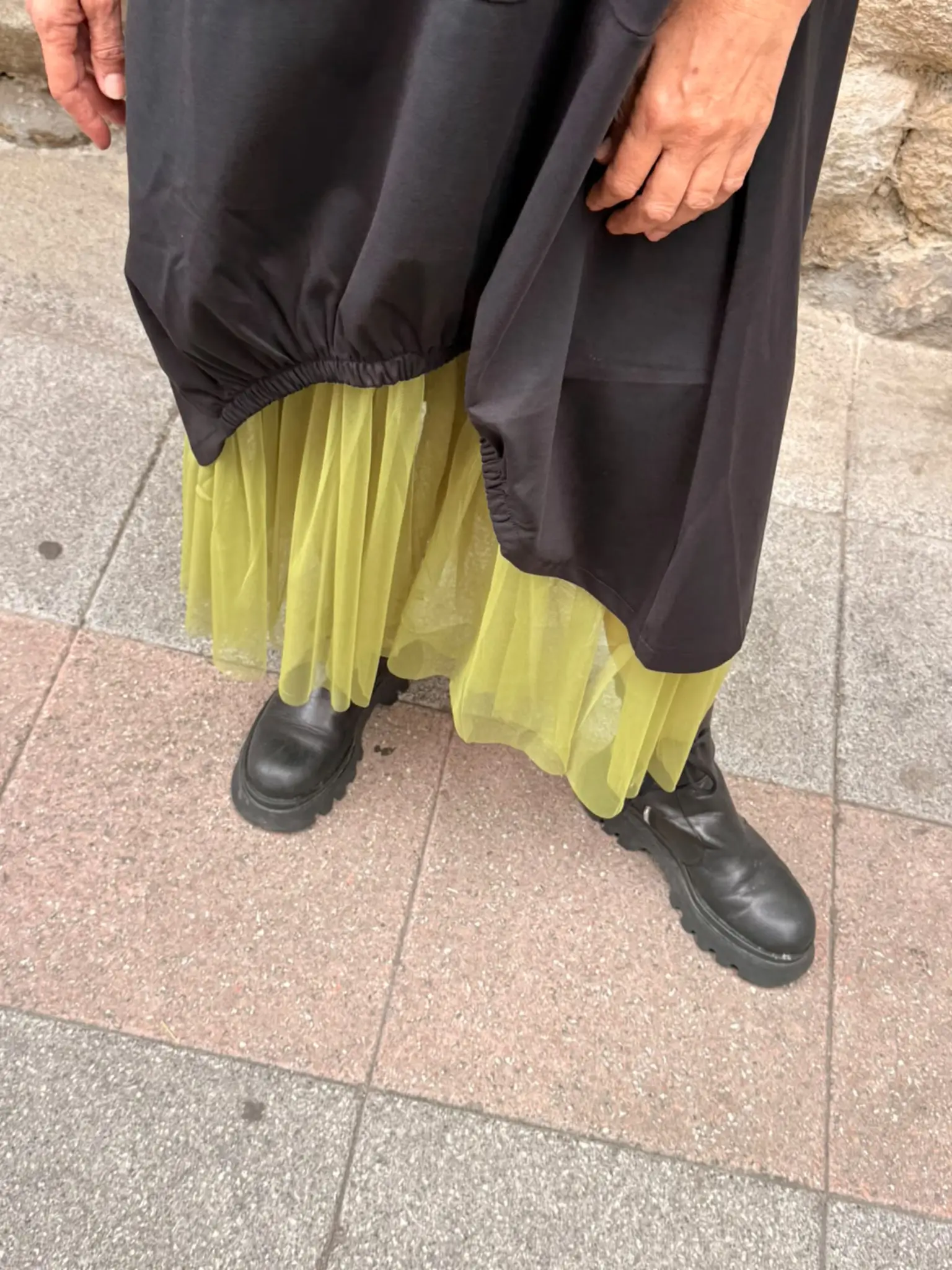 Vestido con tul Aida - Imagen 5